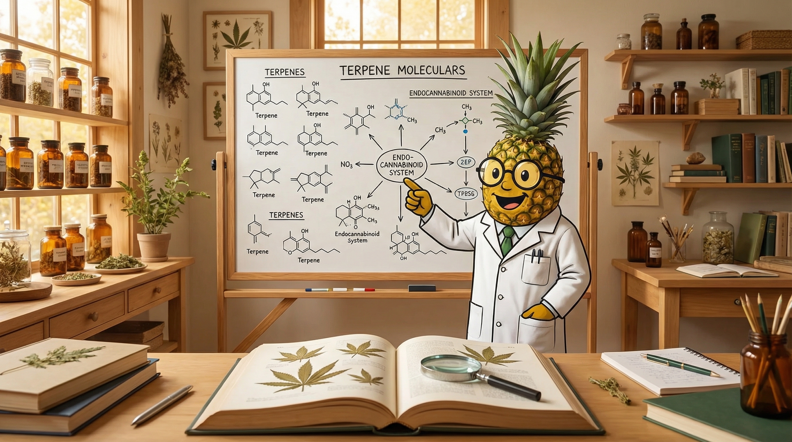 The science behind the plant — terpenes, cannabinoids, and the endocannabinoid system