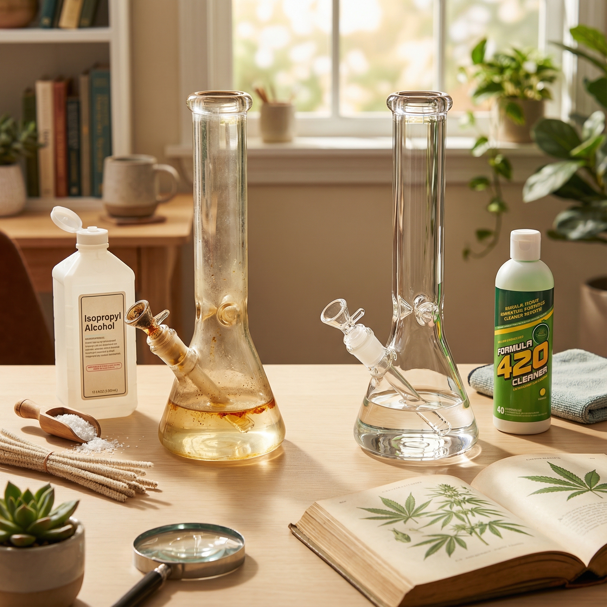 Regular cleaning keeps your glass looking and tasting like new