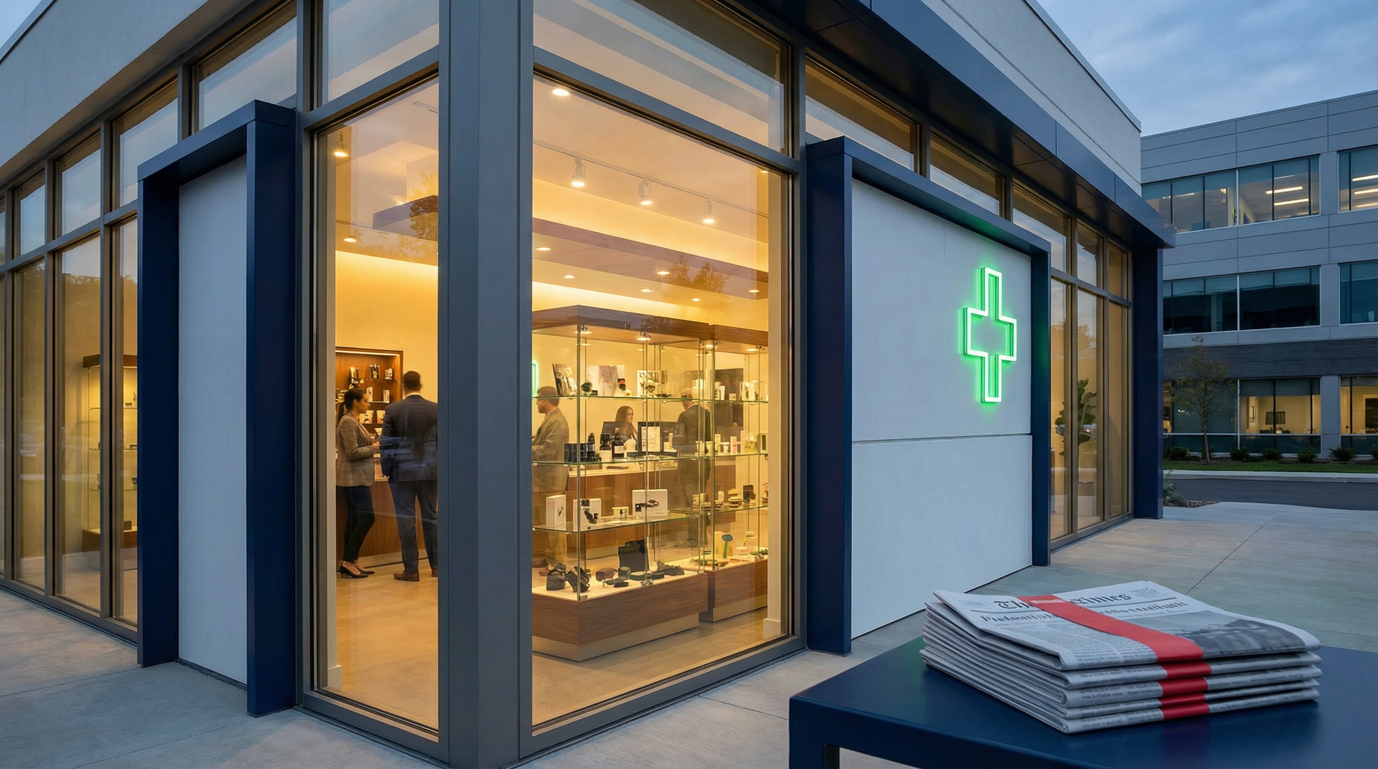 Licensed dispensaries now operate across 24 states and Washington D.C. - timely, important, trustworthy, authoritative style illustration for Cannabis Legalization in the United States (2026): Complete State-by-State Guide