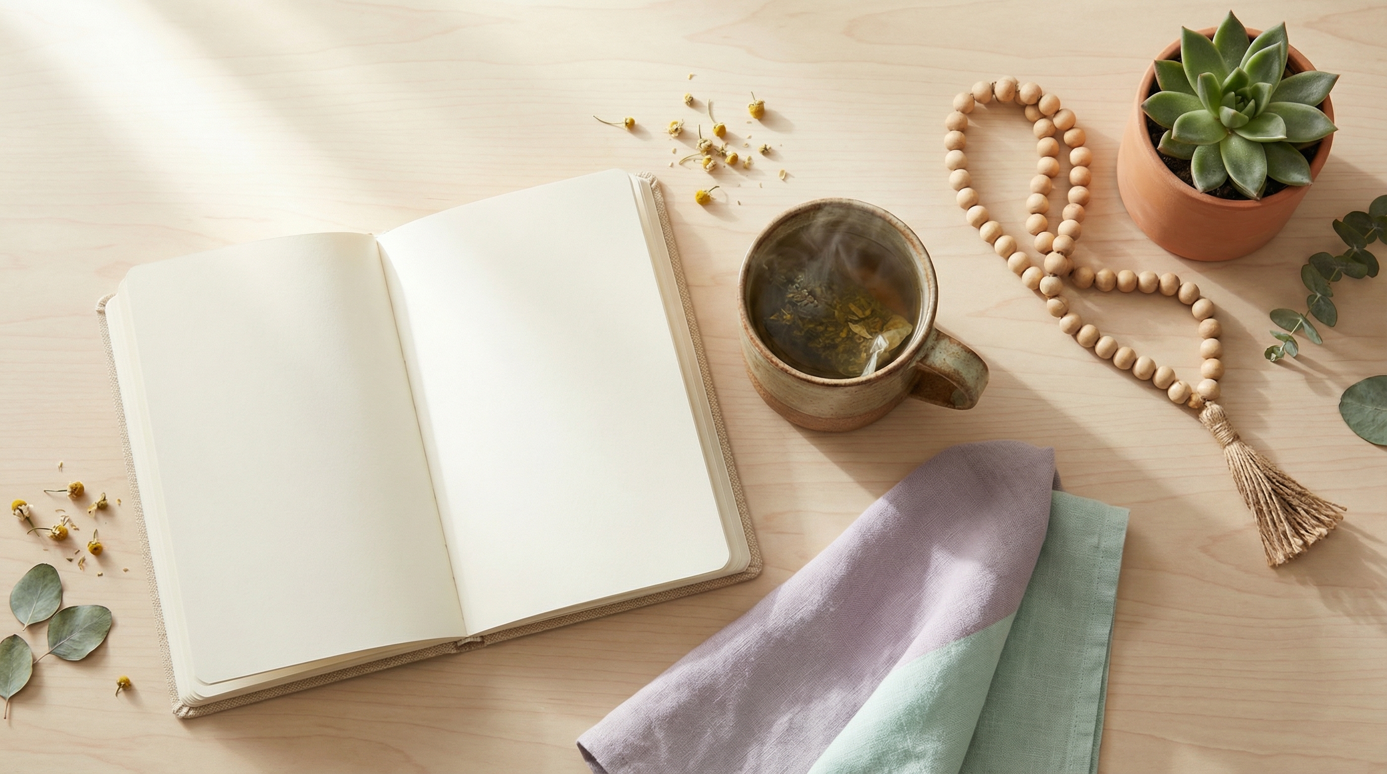 Setting up your T-break environment with supportive wellness tools