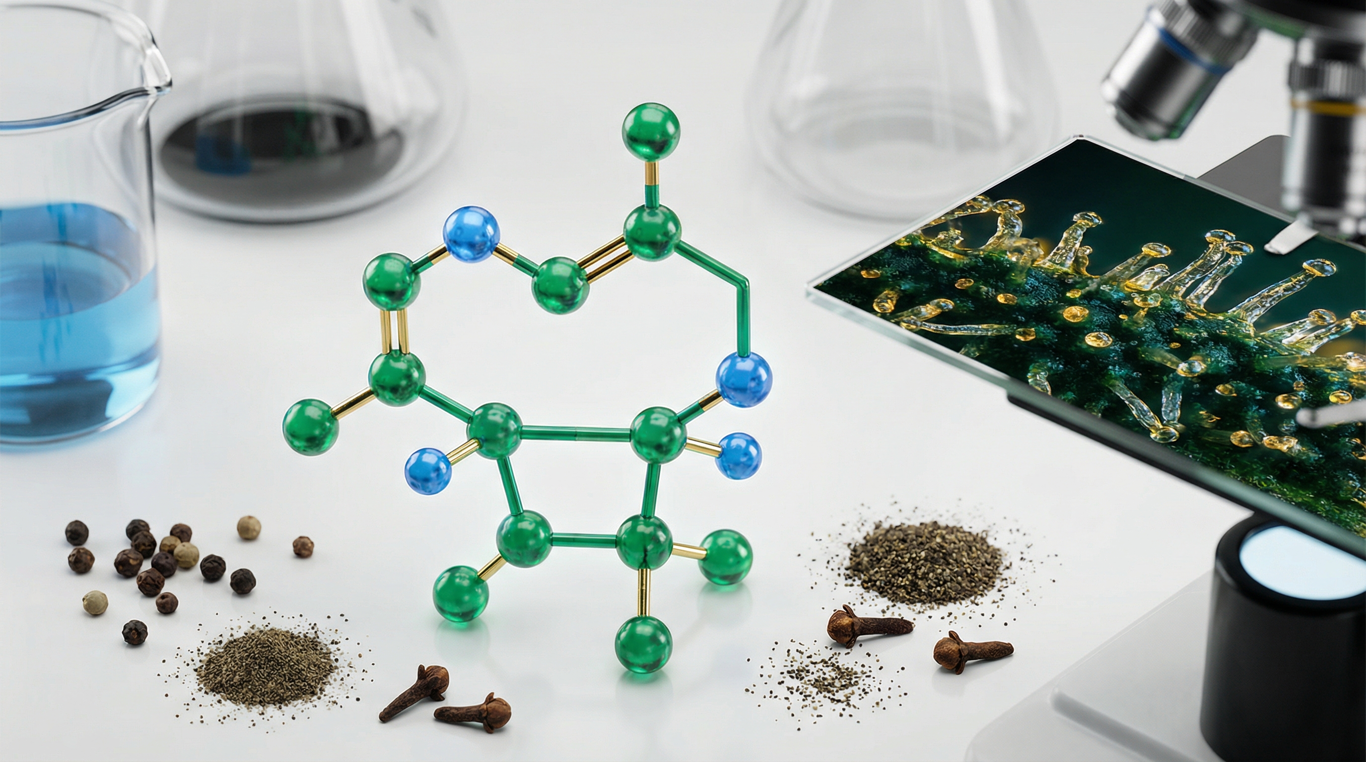 Beta-caryophyllene molecular structure