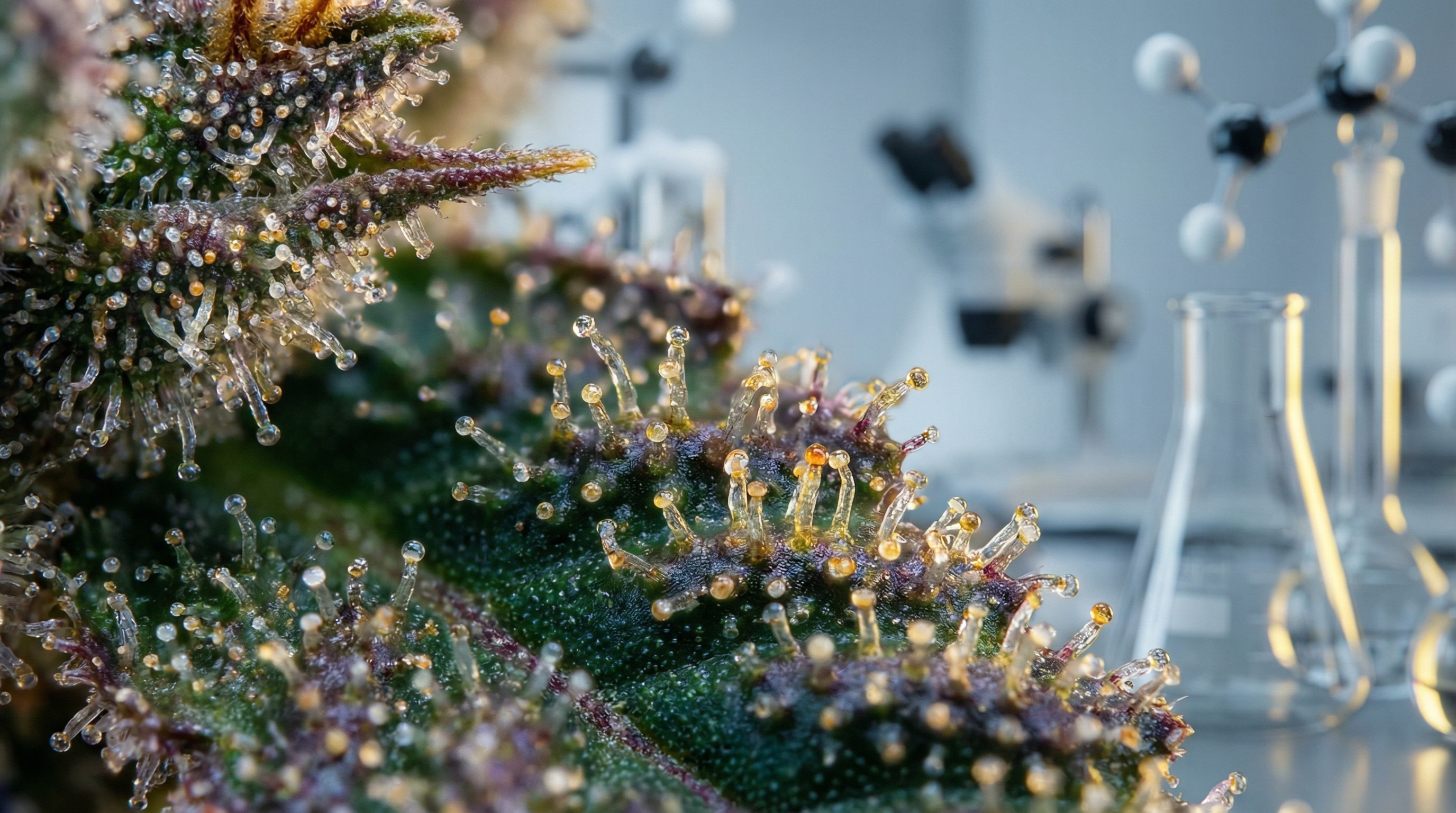 Trichomes contain the cannabinoids and terpenes that create the entourage effect