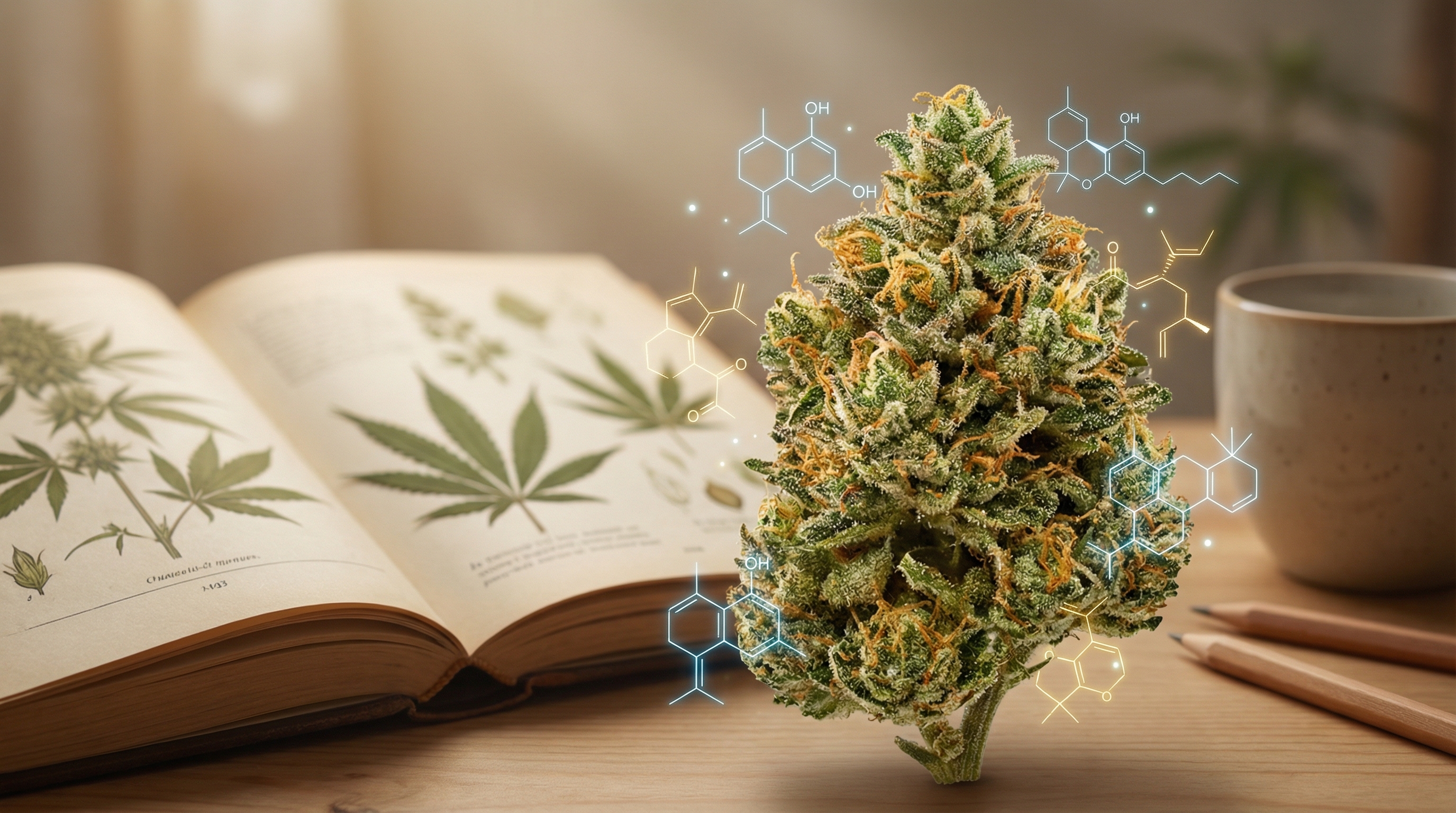 Trichomes contain far more than just THC - hundreds of compounds work together