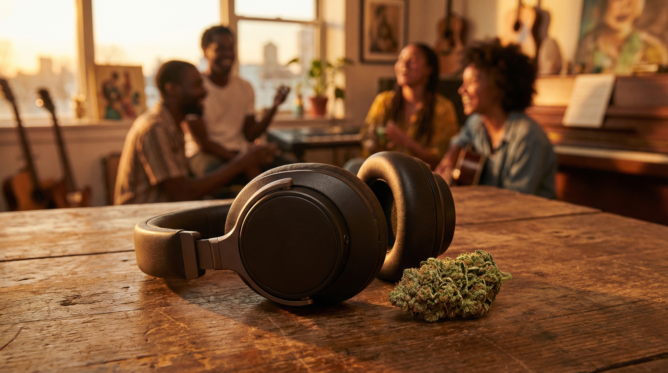 The timeless pairing: cannabis and immersive listening
