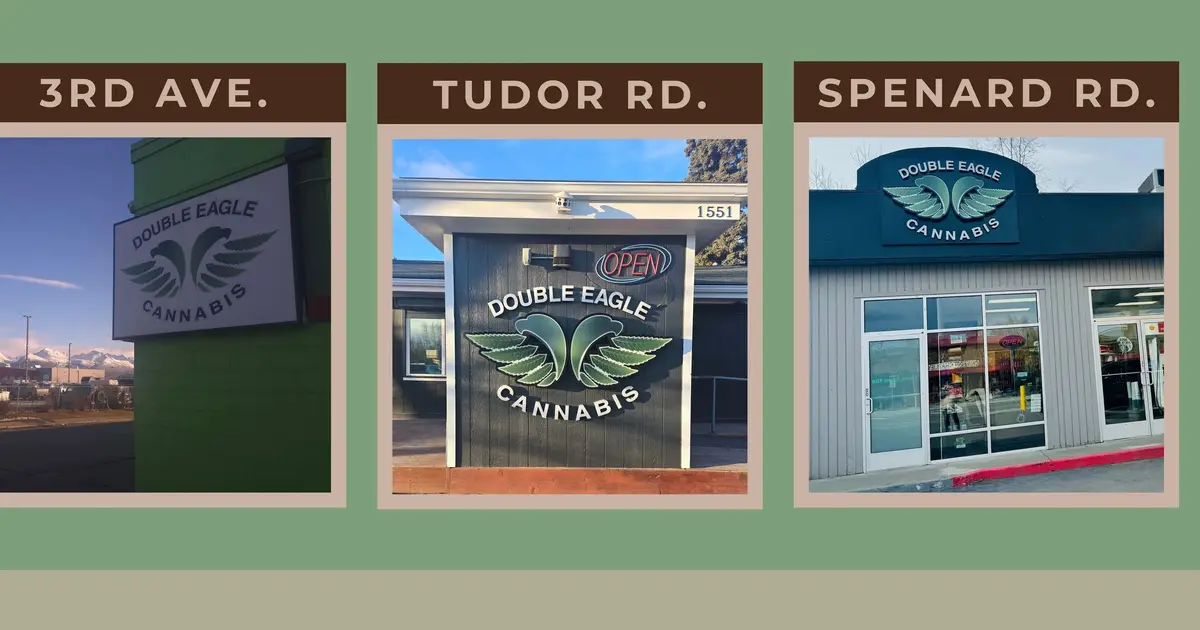 Image Double Eagle Cannabis - Tudor Rd. shares on its website