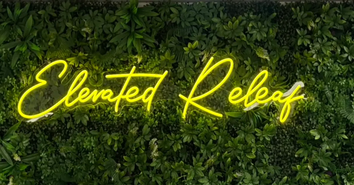 Image Elevated Releaf shares on its website