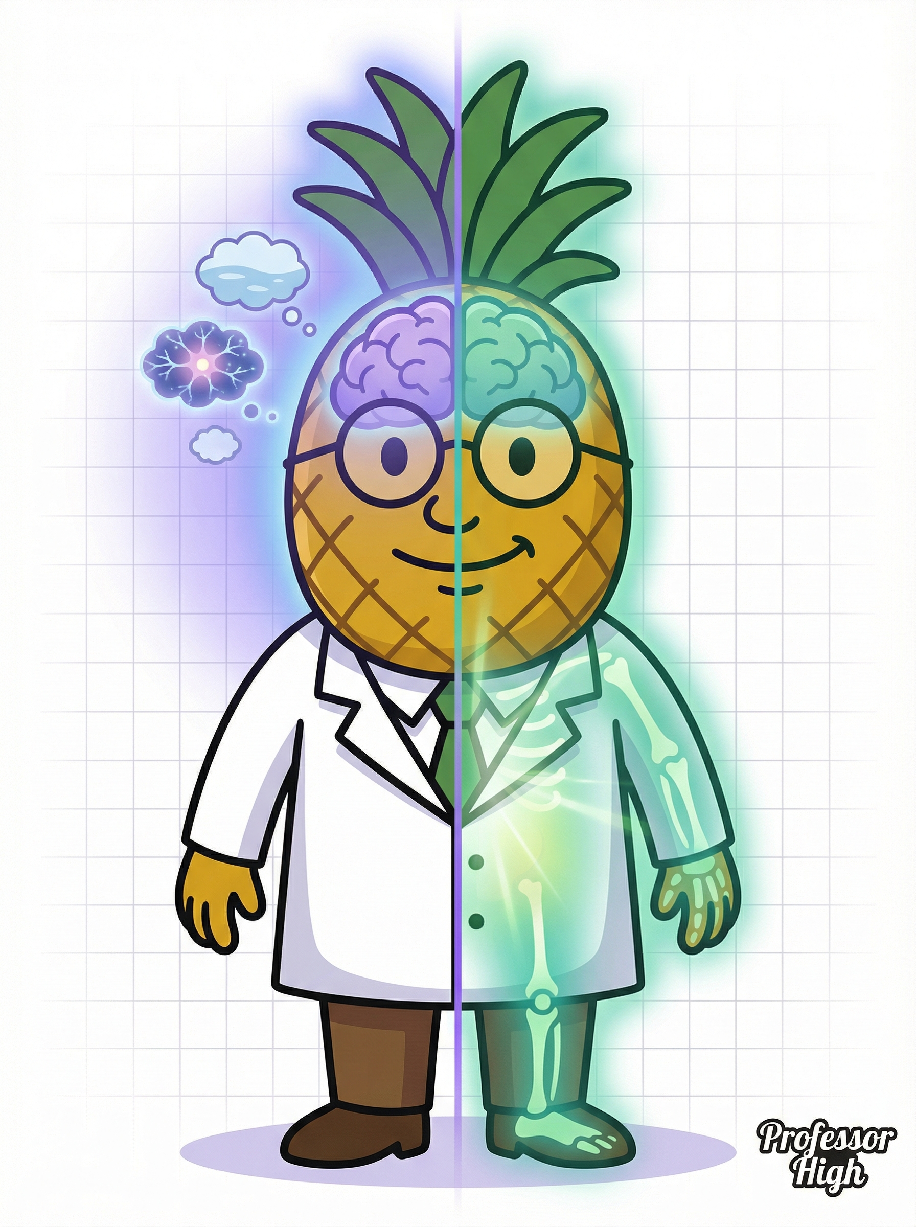 Professor High showing Anxiety Relief and General Relaxation effects