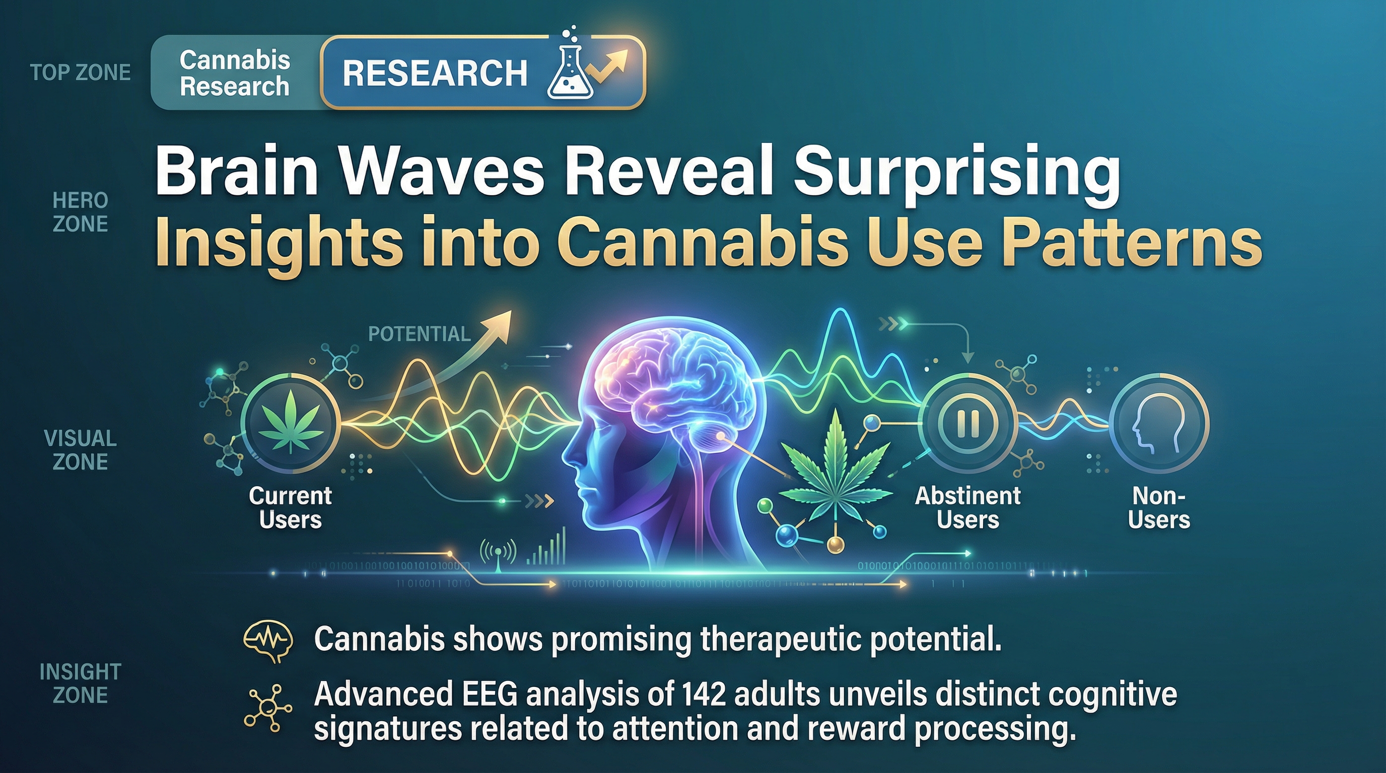 Thumbnail for research paper: Brain Waves Reveal Surprising Insights into Cannabis Use Patterns