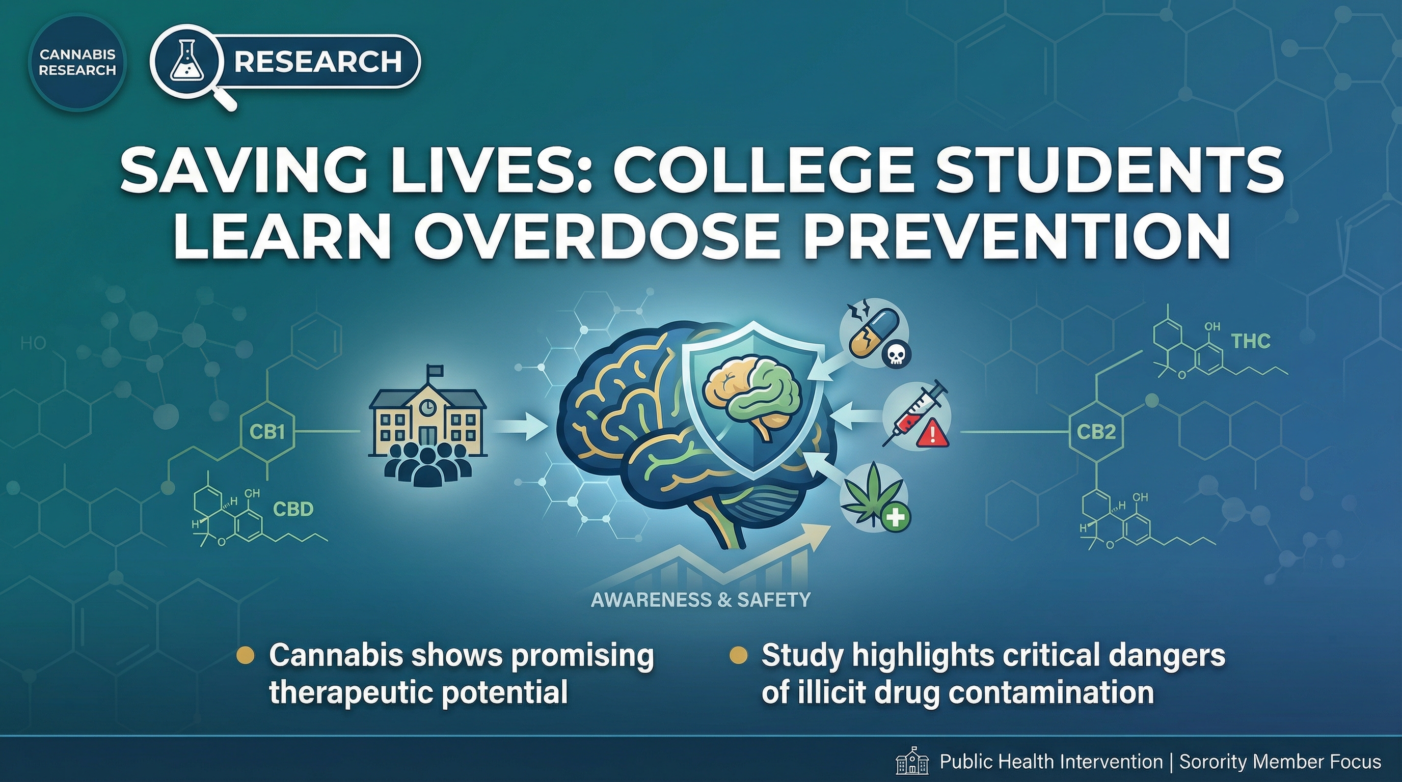 Scientific illustration for Naloxone Training Among Sorority-Affiliated College Students: An Observational Study.